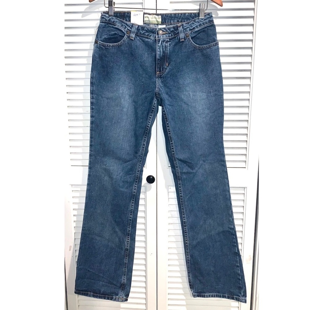 Vintage Curvy Low Waist Old Navy Jeans bootcut women’s size 8 deadstock